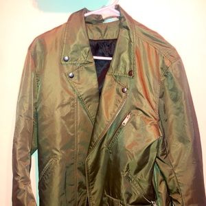 Army Green Bomber Jacket